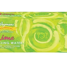 Wegmans Sparkling Water, Lime